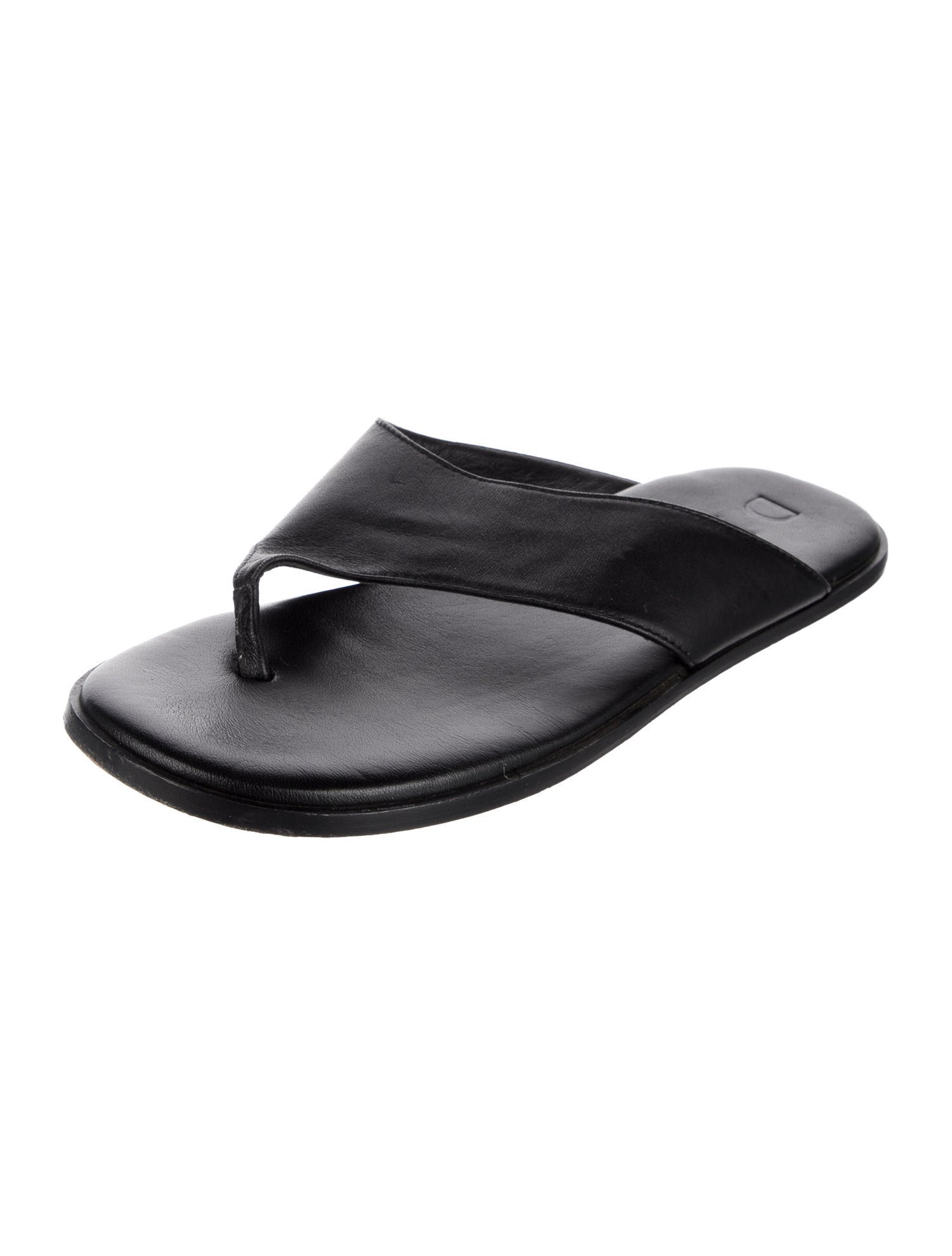 Dear Frances Leather Slides