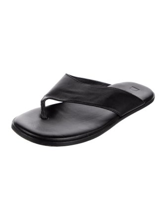 Dear Frances Leather Slides