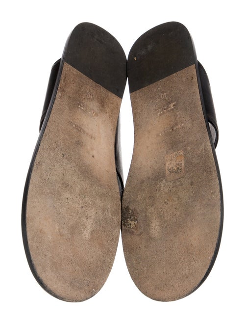 Dear Frances Leather Slides