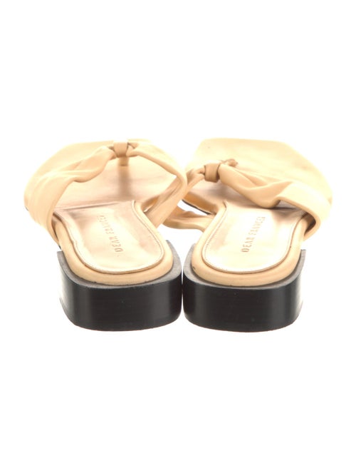 Dear Frances Leather Slides