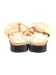 Dear Frances Leather Slides