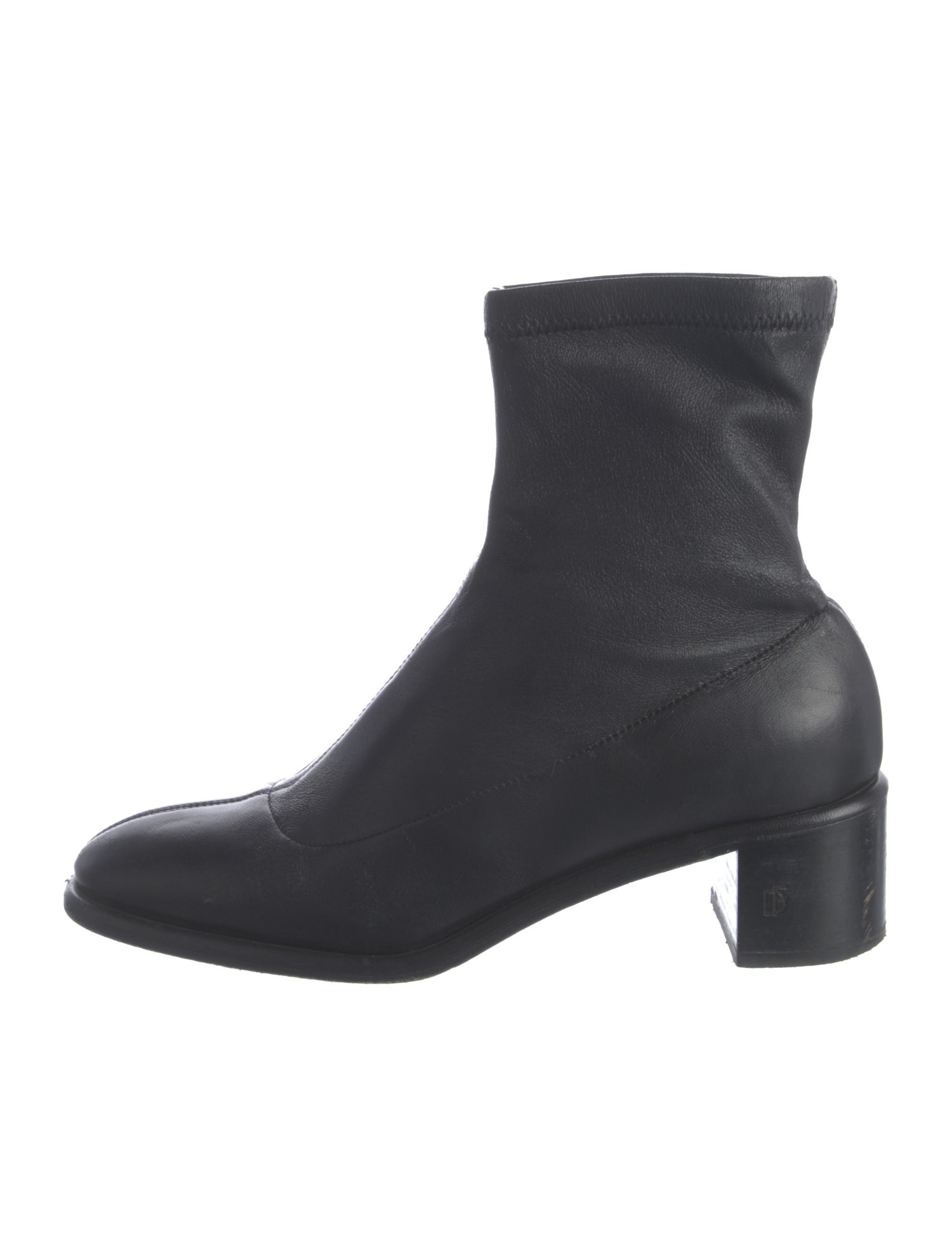 Dear Frances Leather Sock Boots