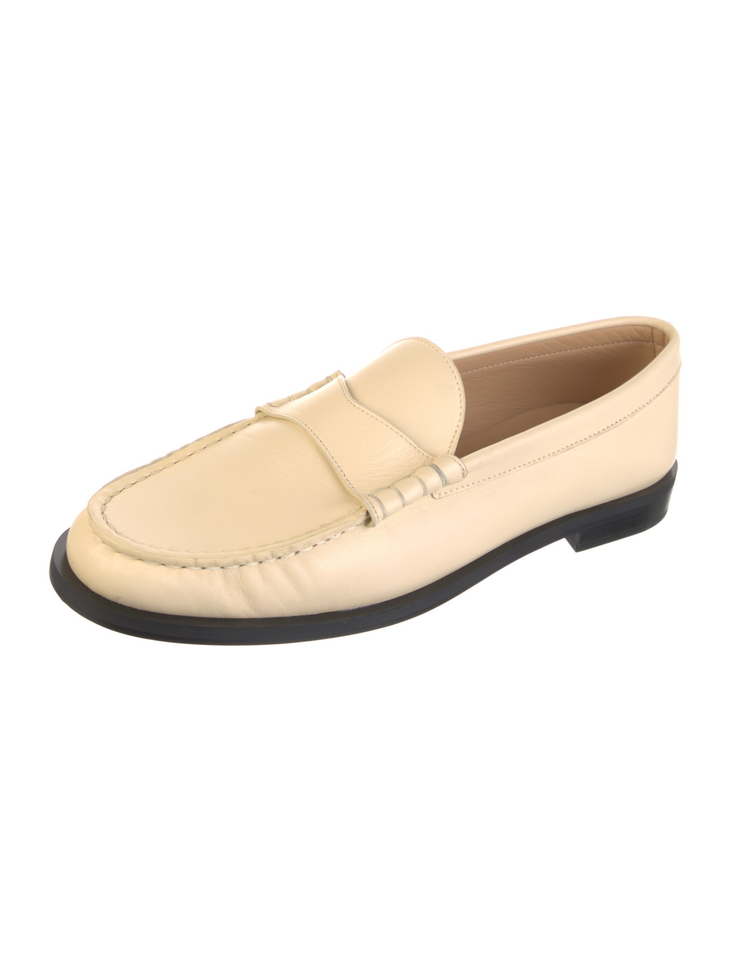 Dear Frances Leather Loafers