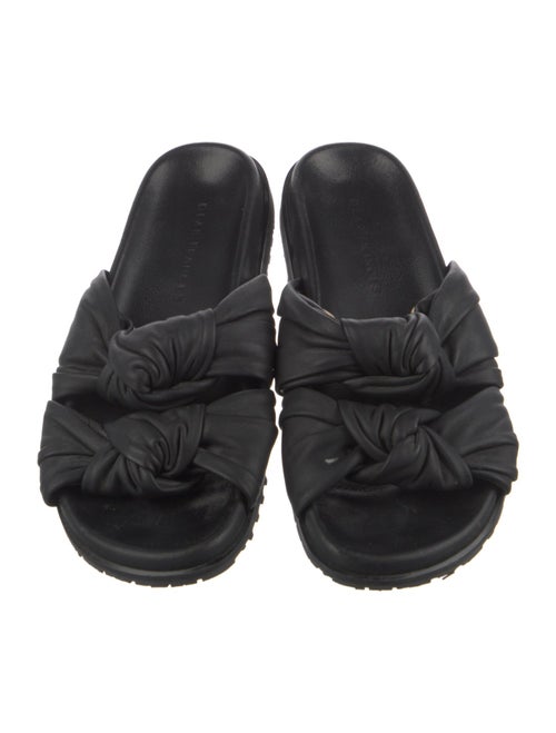 Dear Frances Leather Slides