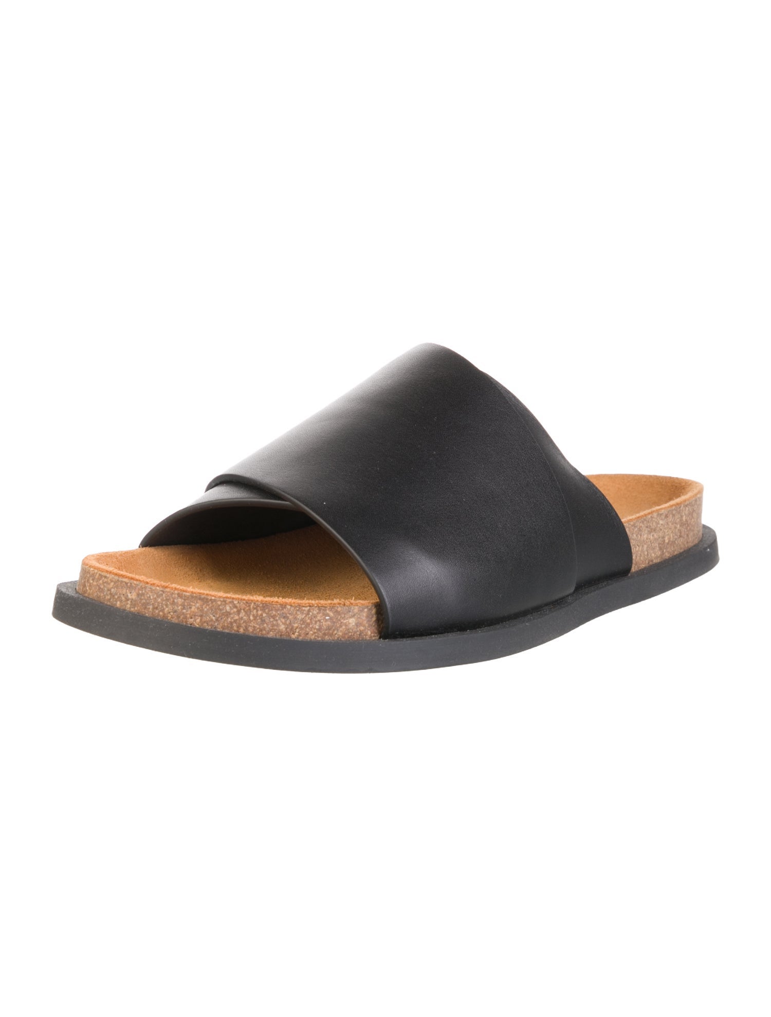 Dear Frances Leather Slides