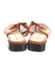 Dear Frances Leather Slides