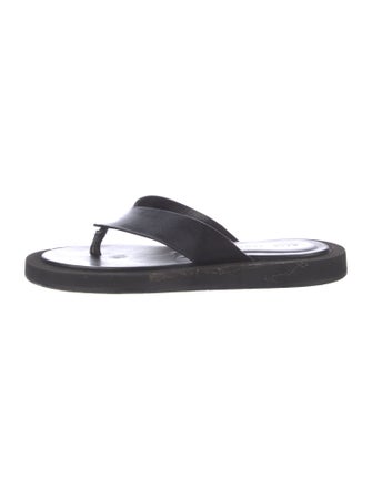 Dear Frances Leather Slides