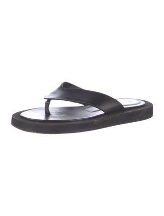 Dear Frances Leather Slides