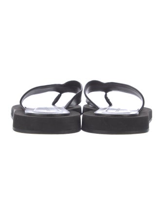 Dear Frances Leather Slides