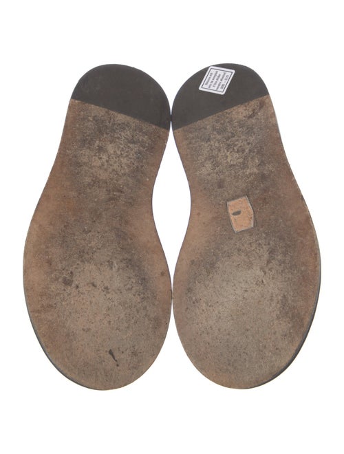 Dear Frances Leather Slides