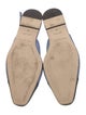 Dear Frances Denim Colorblock Pattern Slingback Flats