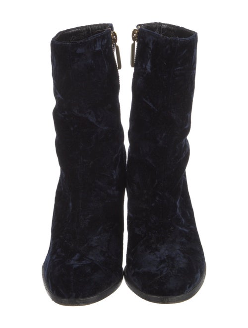 Dear Frances Velvet Boots