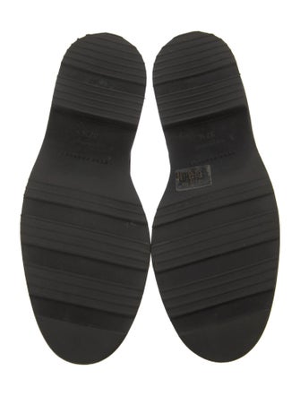 Dear Frances Leather Combat Boots