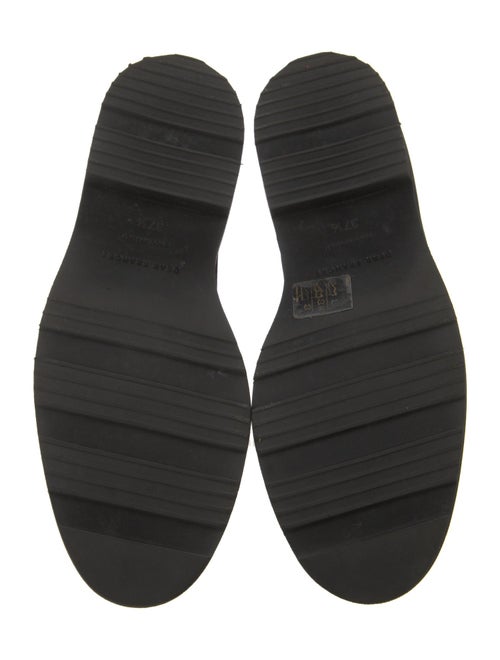 Dear Frances Leather Combat Boots