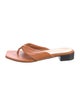 Dear Frances Leather Slides