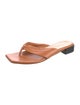 Dear Frances Leather Slides
