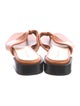 Dear Frances Leather Slides