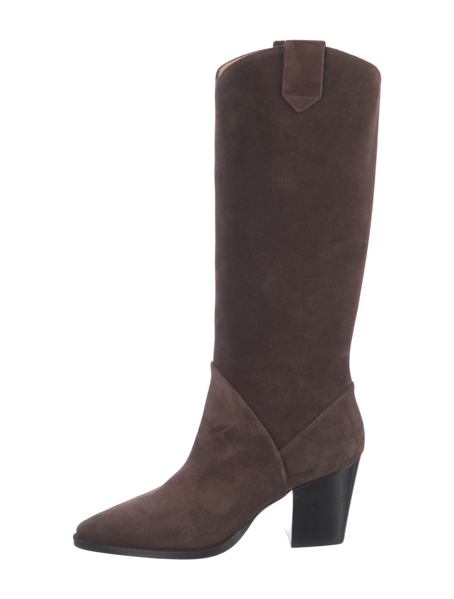 Dear Frances Suede Riding Boots