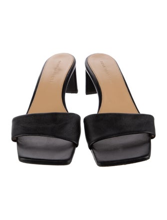 Dear Frances Leather Slides