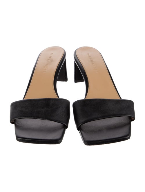 Dear Frances Leather Slides