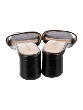 Dear Frances Leather Slides