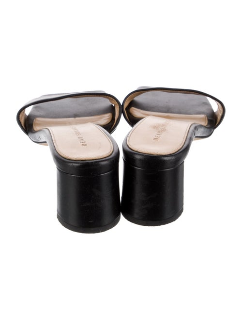 Dear Frances Leather Slides