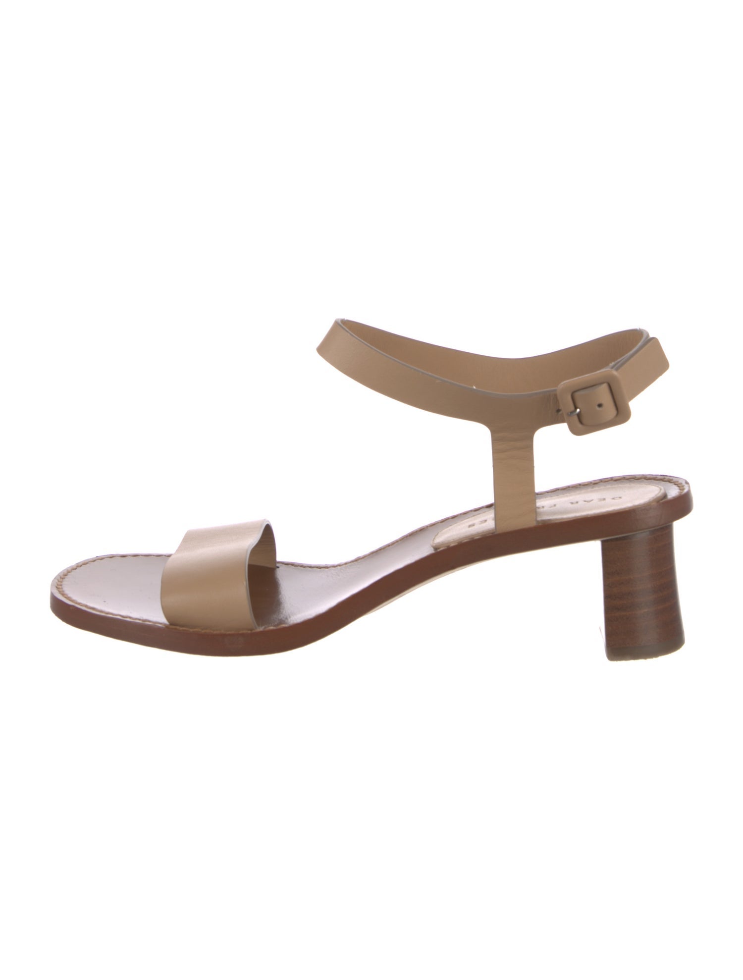 Dear Frances Leather Slingback Sandals