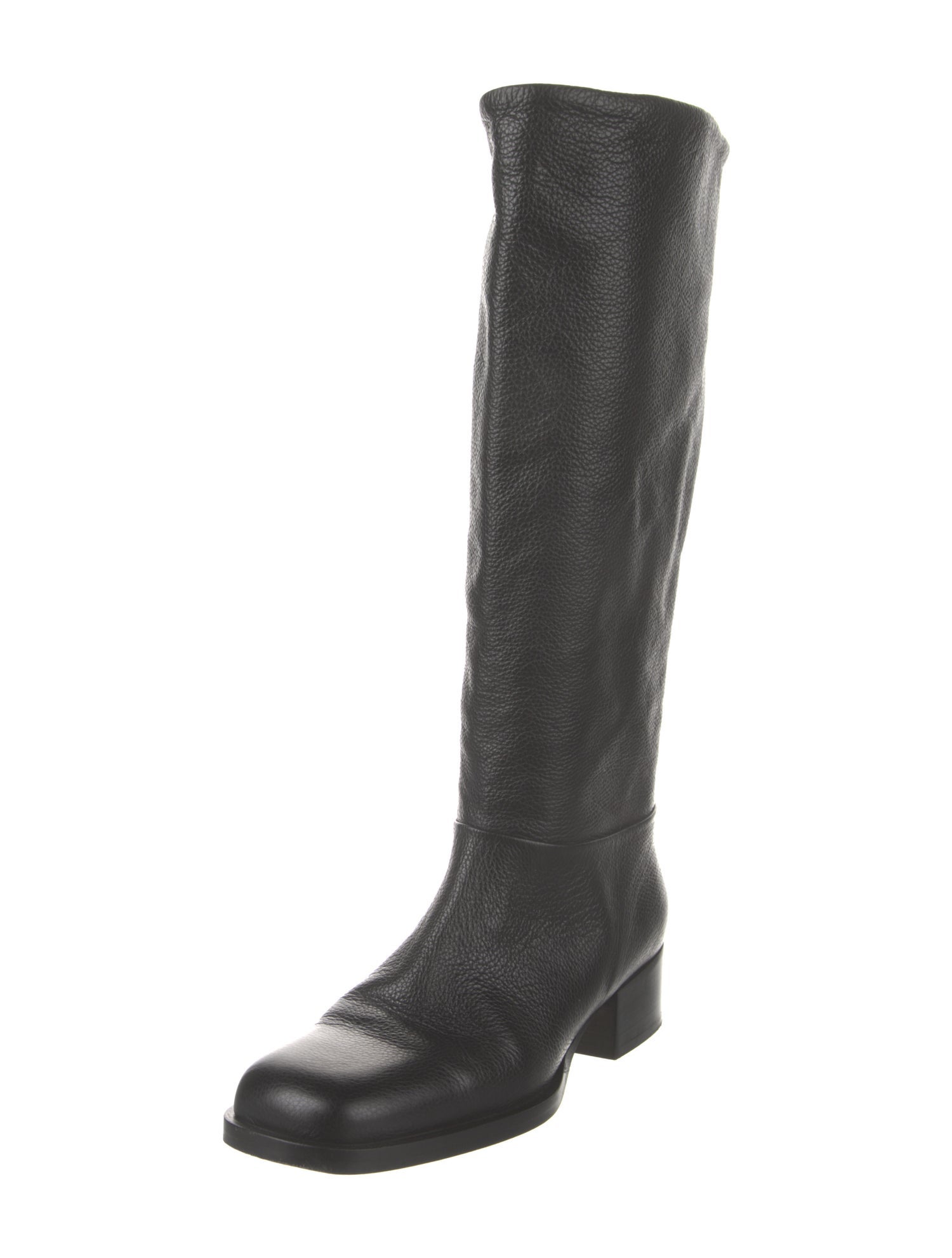 Dear Frances Leather Riding Boots