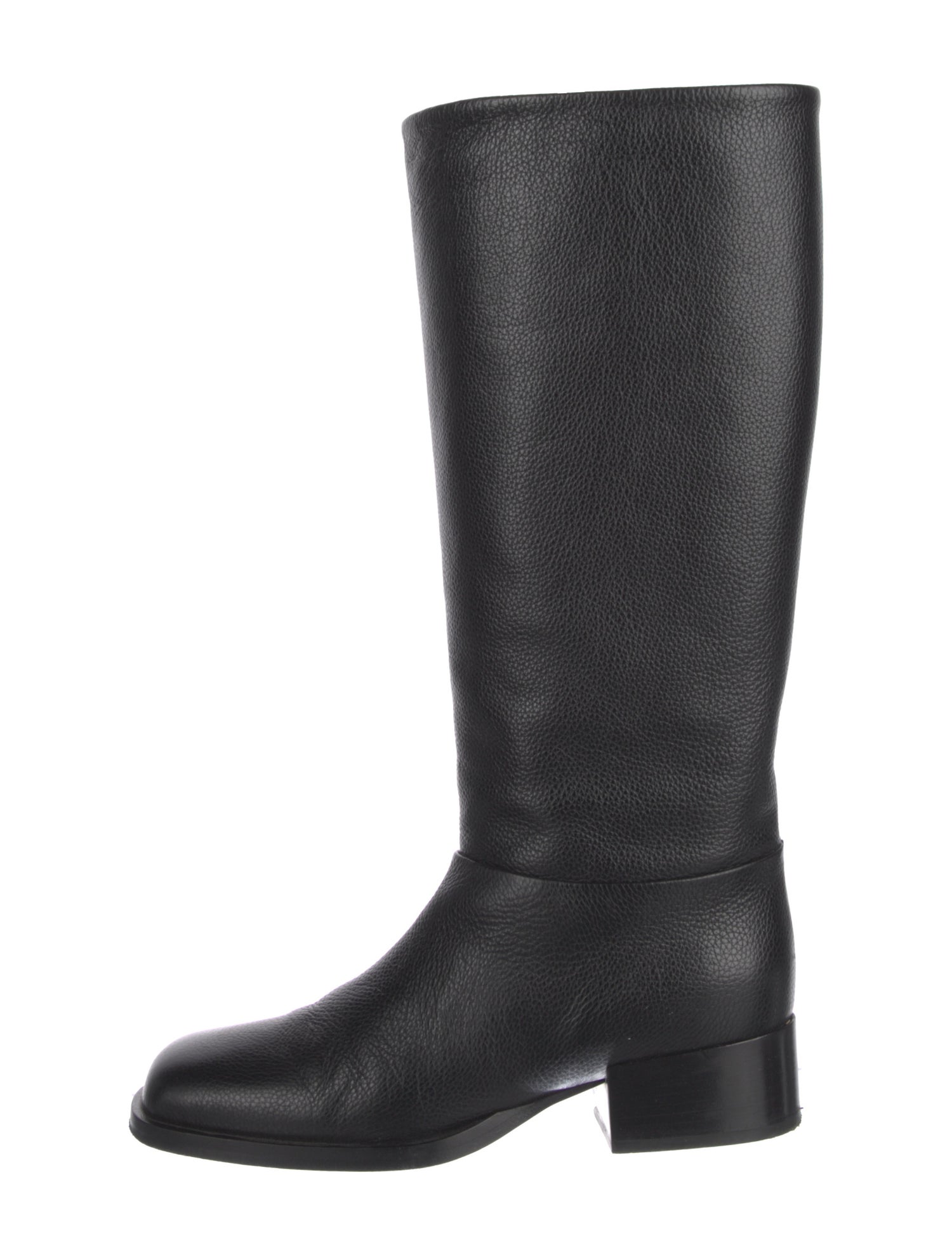Dear Frances Leather Riding Boots