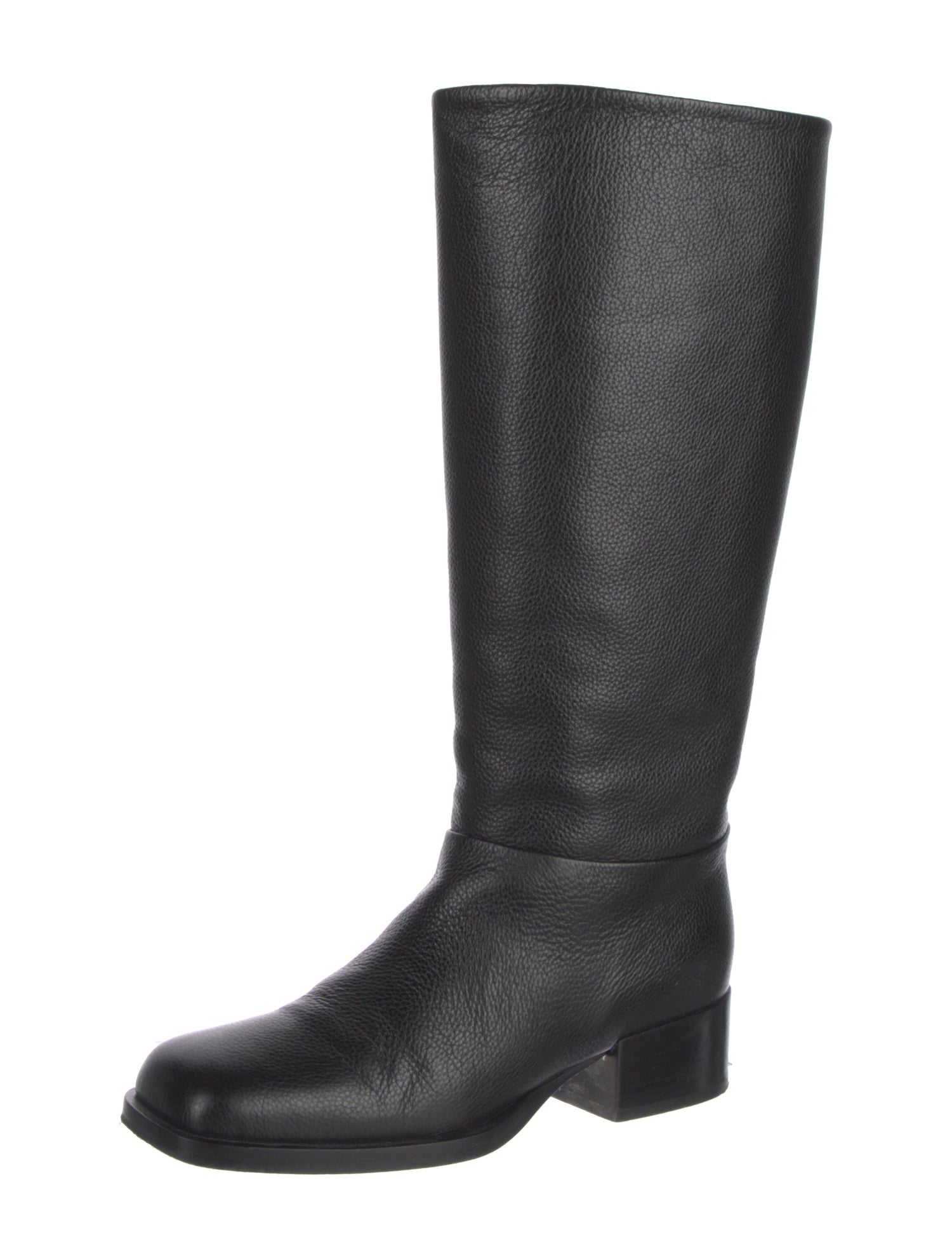 Dear Frances Leather Riding Boots