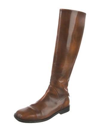 Dear Frances Leather Riding Boots