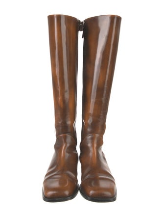 Dear Frances Leather Riding Boots