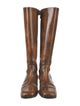 Dear Frances Leather Riding Boots