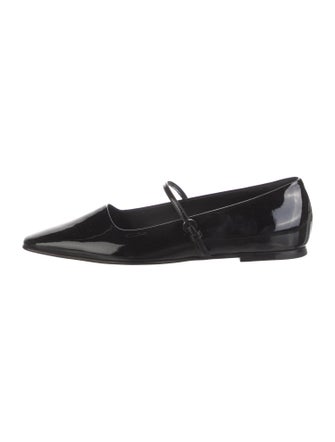 Dear Frances Patent Leather Mary Jane Flats