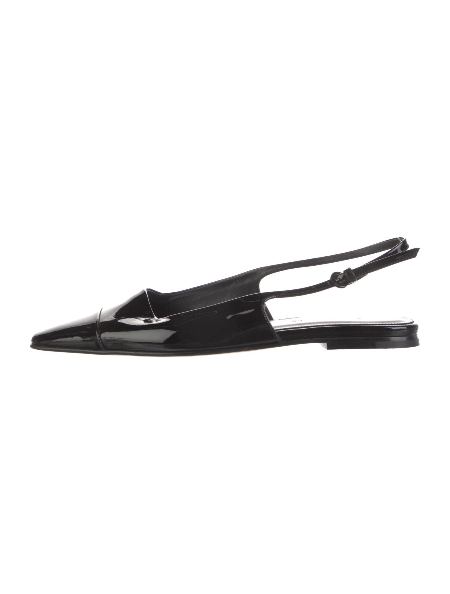 Dear Frances Patent Leather Slingback Flats