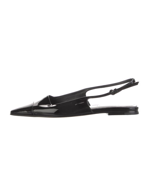 Dear Frances Patent Leather Slingback Flats