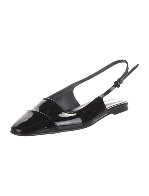 Dear Frances Patent Leather Slingback Flats