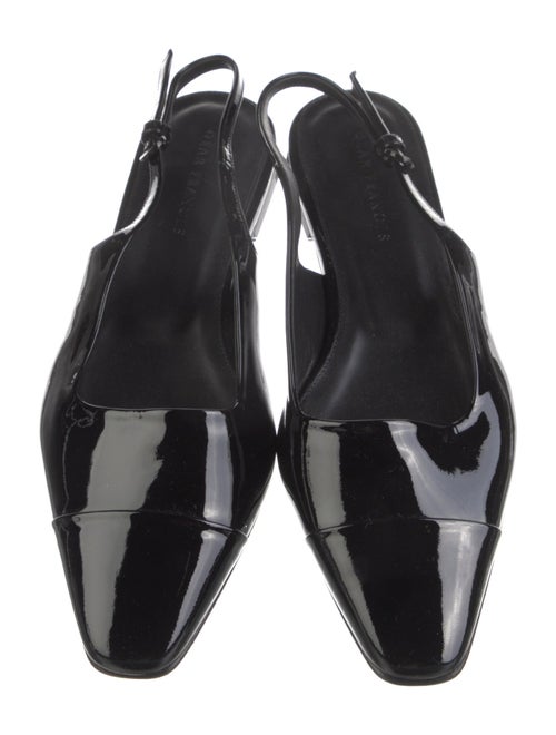 Dear Frances Patent Leather Slingback Flats