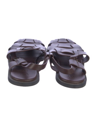 Dear Frances Leather Slingback Sandals