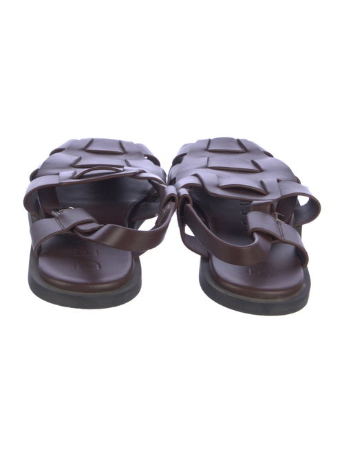 Dear Frances Leather Slingback Sandals