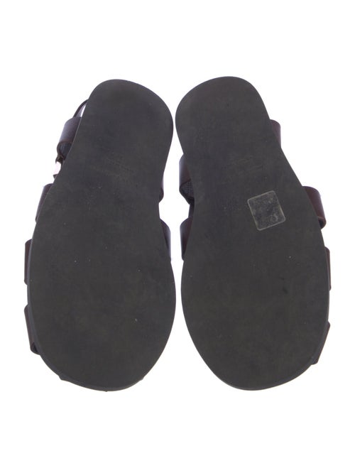 Dear Frances Leather Slingback Sandals