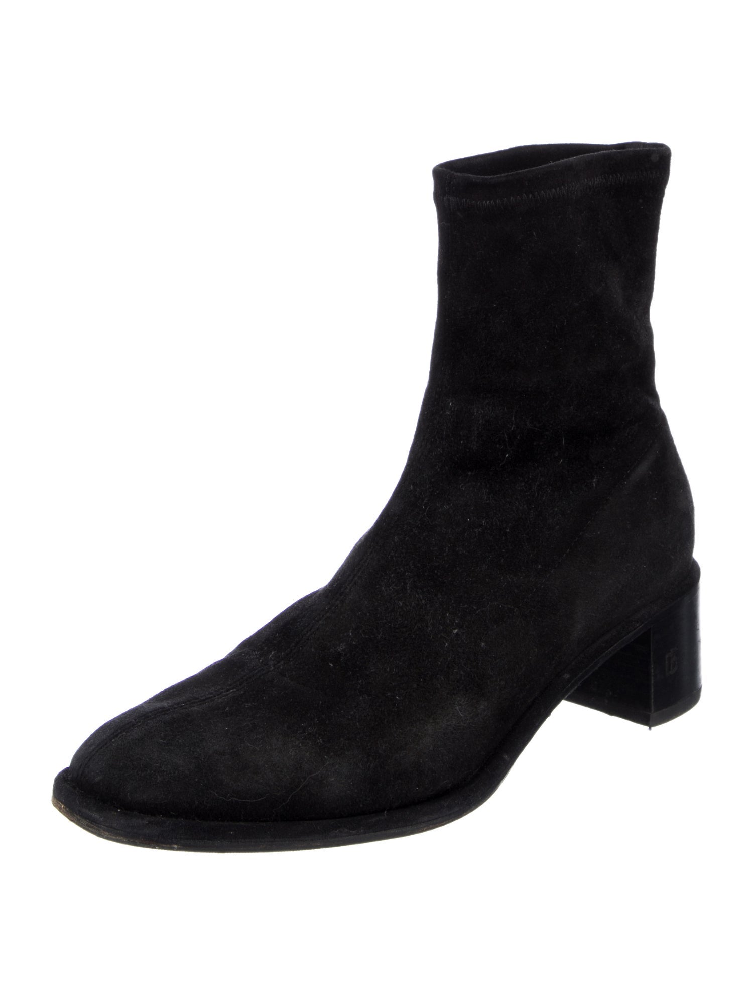Dear Frances Suede Sock Boots