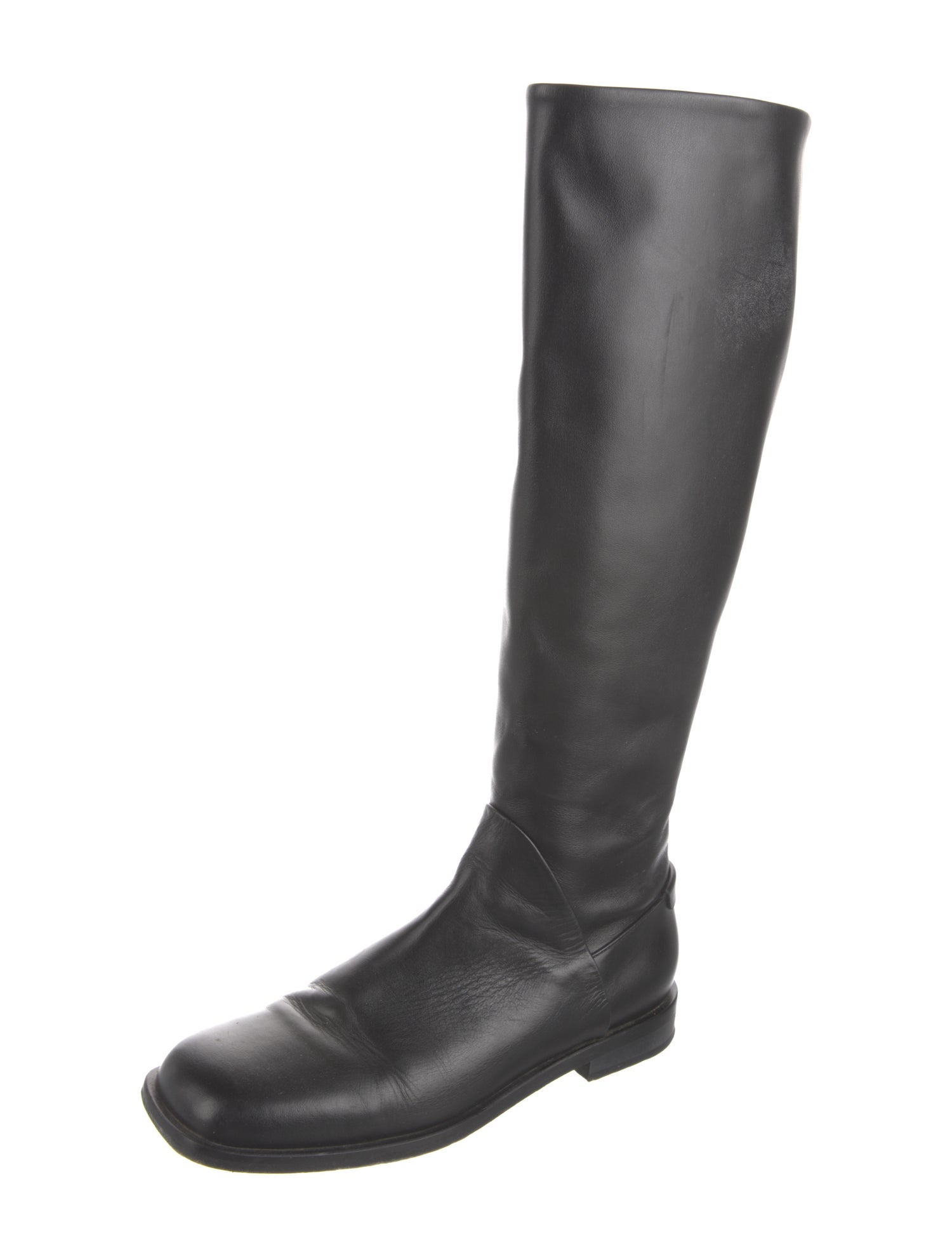 Dear Frances Leather Riding Boots