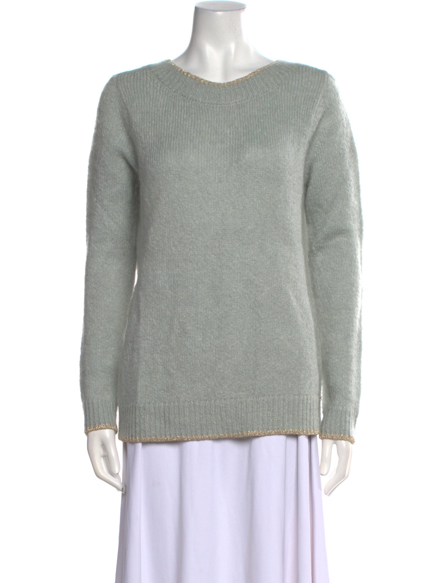 Des Petits Hauts Wool Scoop Neck Sweater w/ Tags