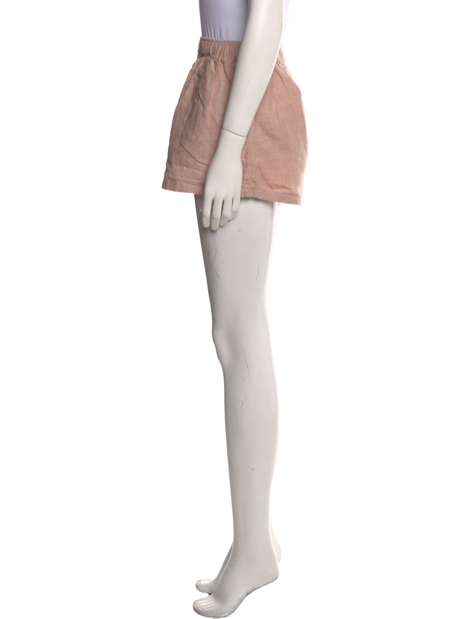 Deiji Studios Linen Mini Shorts