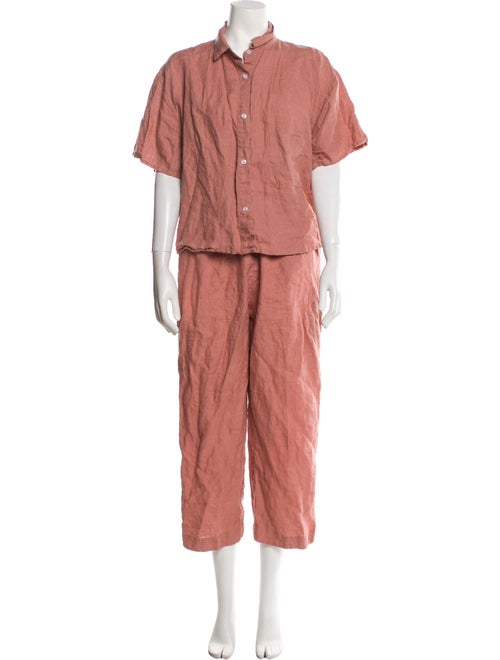 Deiji Studios Linen Pant Set