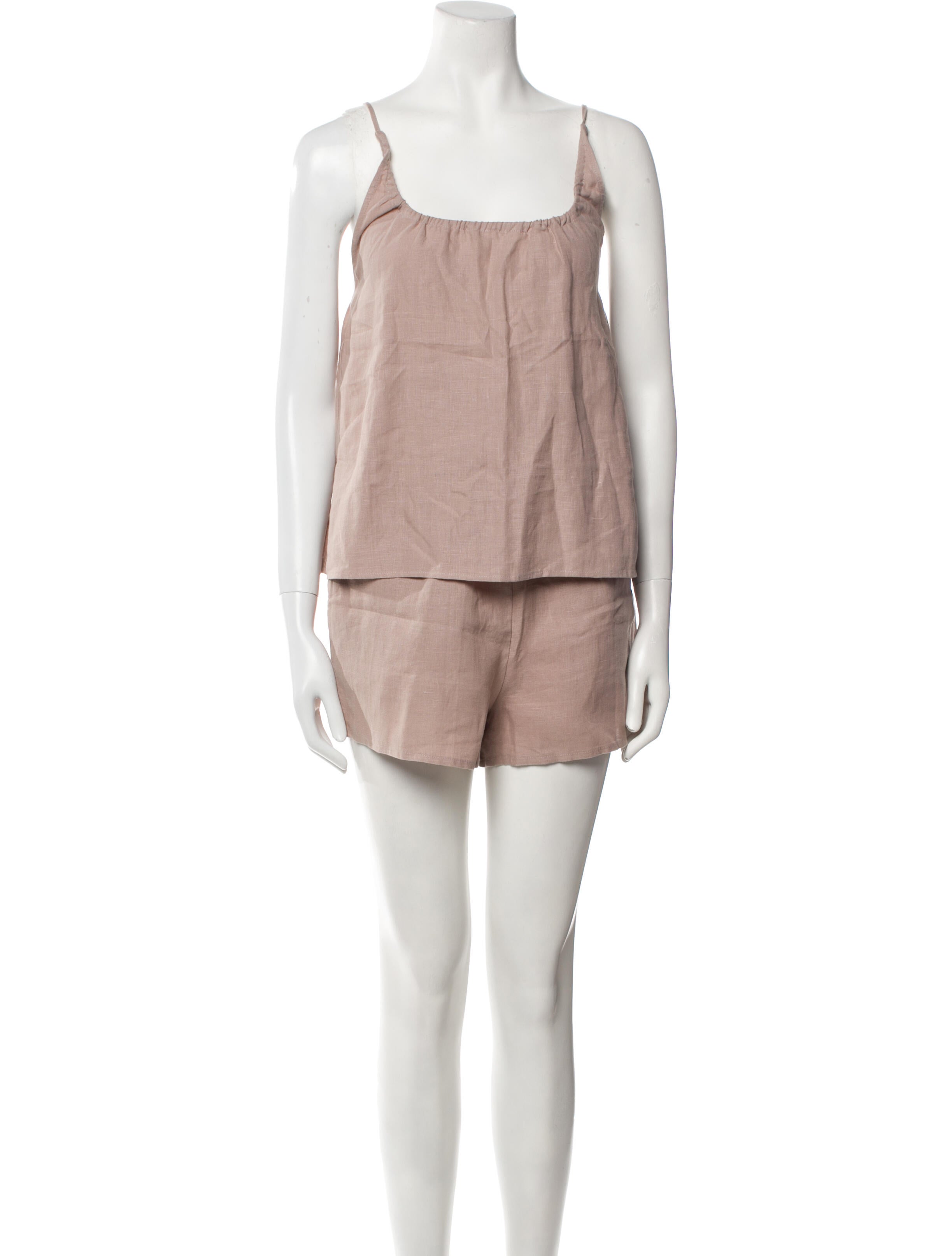 Deiji Studios Linen Short Set