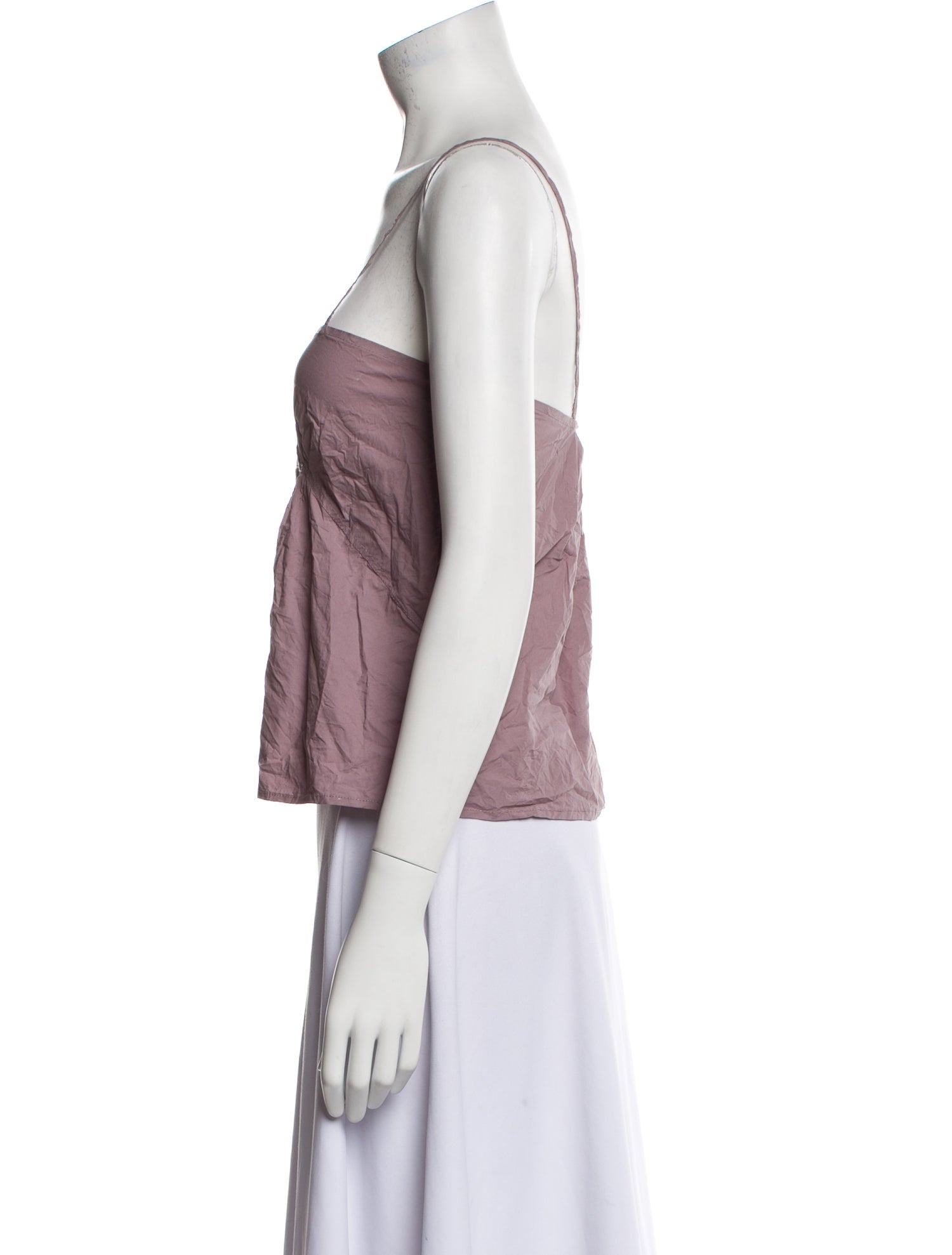 Deiji Studios Square Neckline Sleeveless Top
