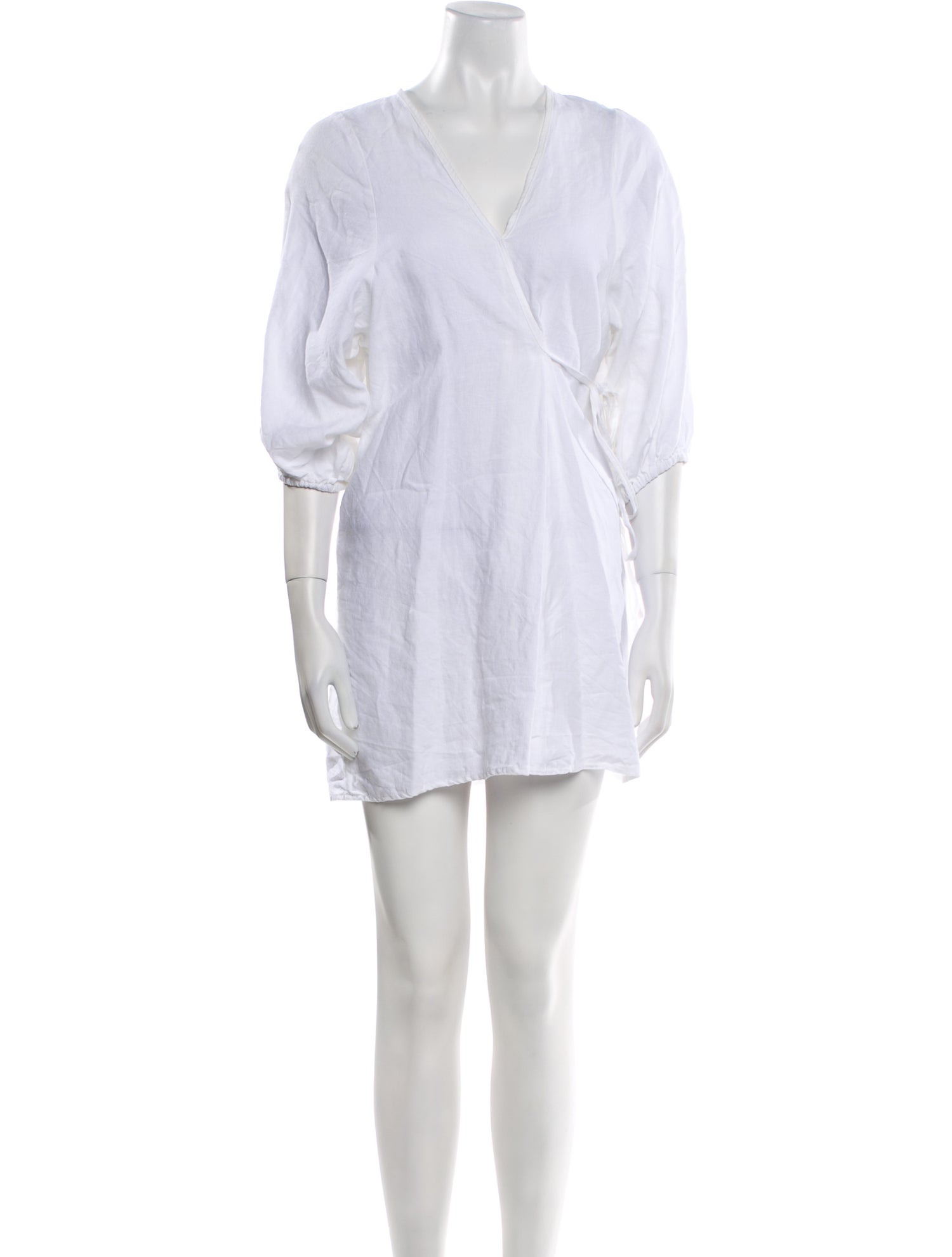 Deiji Studios Linen Mini Dress