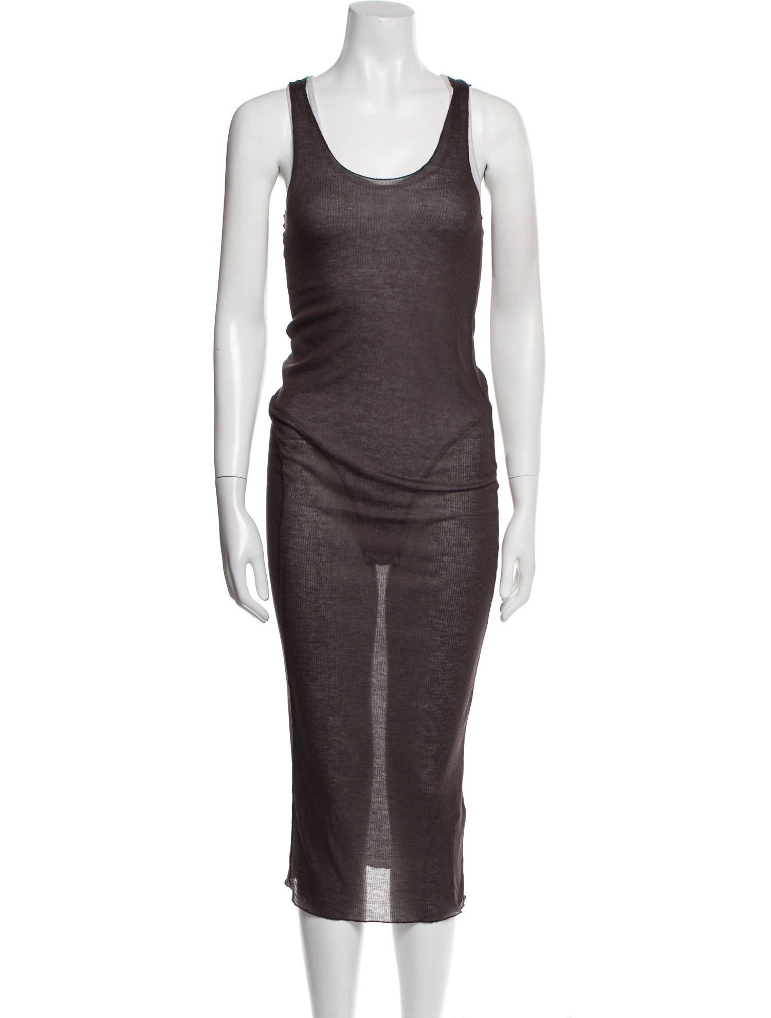 Deiji Studios Scoop Neck Midi Length Dress w/ Tags